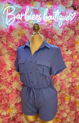 Blue Romper