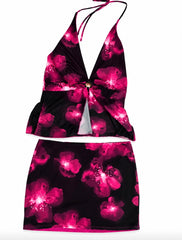 Two piece tropical set
