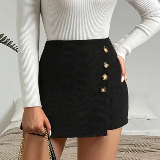 Corduroy mini skirts