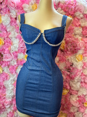 Blue dress