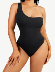 ONE SHOULDER BODYSUIT