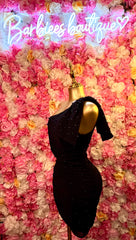 Black night dress